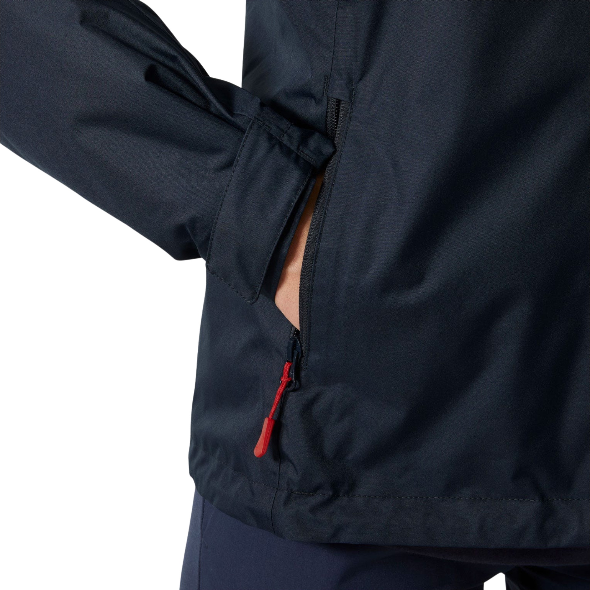 2026 Helly Hansen Womens Crew Hooded Pile Jacket 34527 - Navy